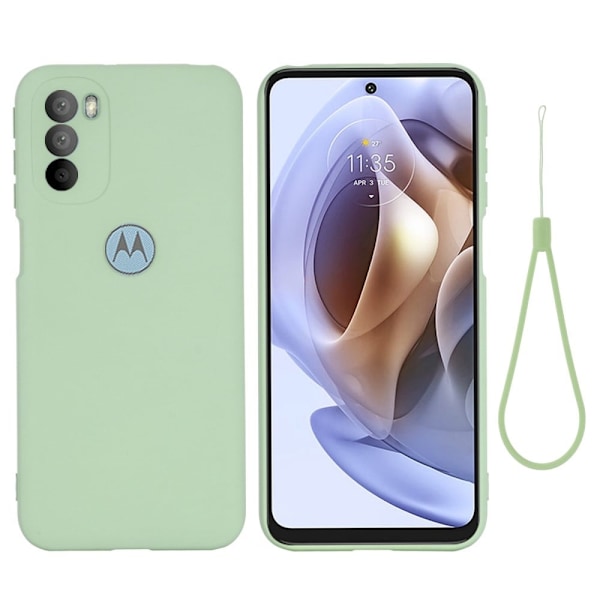 Matta nestesilikoninen kuori Motorola Moto G41 / Motorola Moto G31 - Vihreä Green