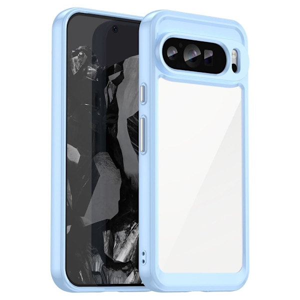 Google Pixel 9 Pro XL smart akryl cover - Blå Blue