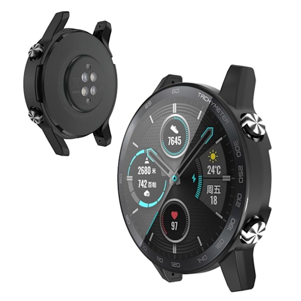 Honor MagicWatch 2 46mm TPU-cover - Sort Black