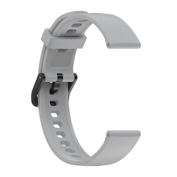 Realme Band 2 silikonikellon hihna - Harmaa Silver grey