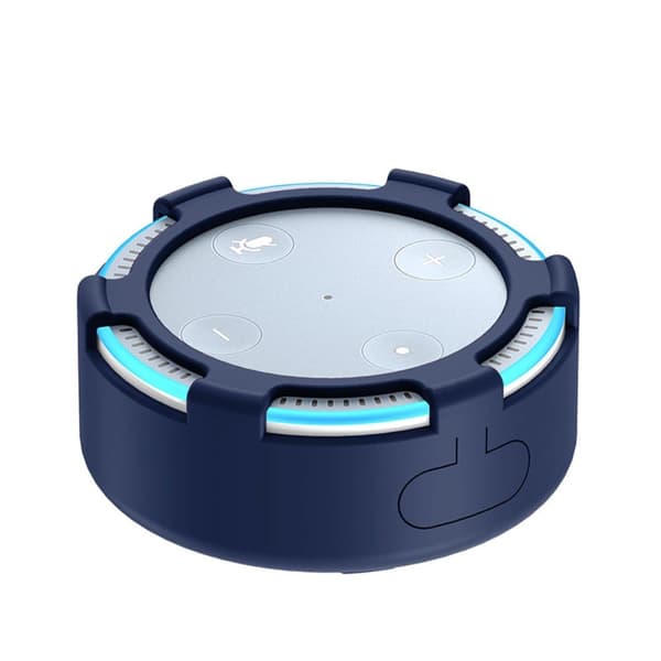 Amazon Echo Dot 2 silikonöverdrag - Midnattsblå Blå