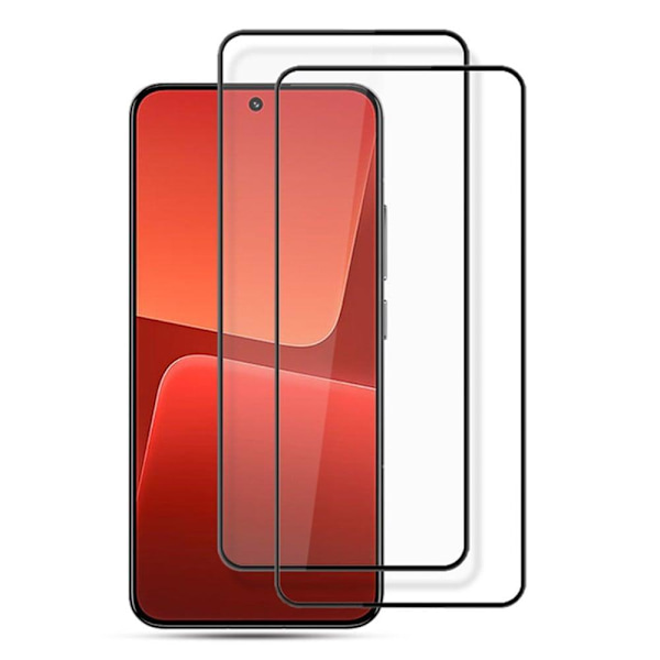 2 stk AMORUS ekstra stærk glasskærmbeskyttelse til Xiaomi 13 Transparent