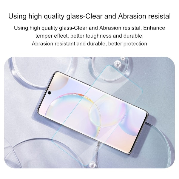 Amorus Arch Edge Härdat Glas Skärmskydd till Huawei P20 Pro Transparent