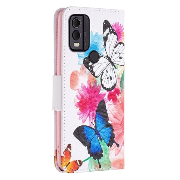 Wonderland Nokia C22 fodral -Rosa Rosa