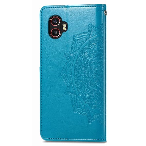 Mandala Samsung Galaxy Xcover 2 Pro / Xcover 6 Pro Flippetui - Blå Blue