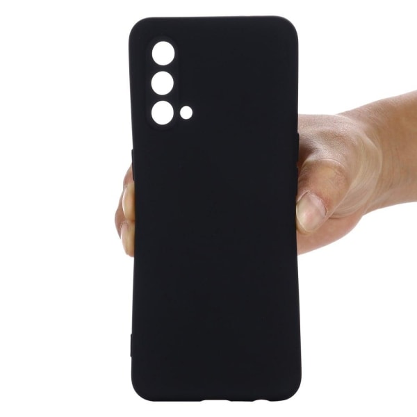 Matte Liquid OnePlus Nord CE 5G silikone cover - Sort Black