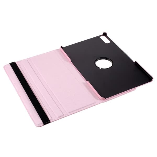 Lenovo Tab P11 Pro 360 roterbart læderetui - Lyserød Pink
