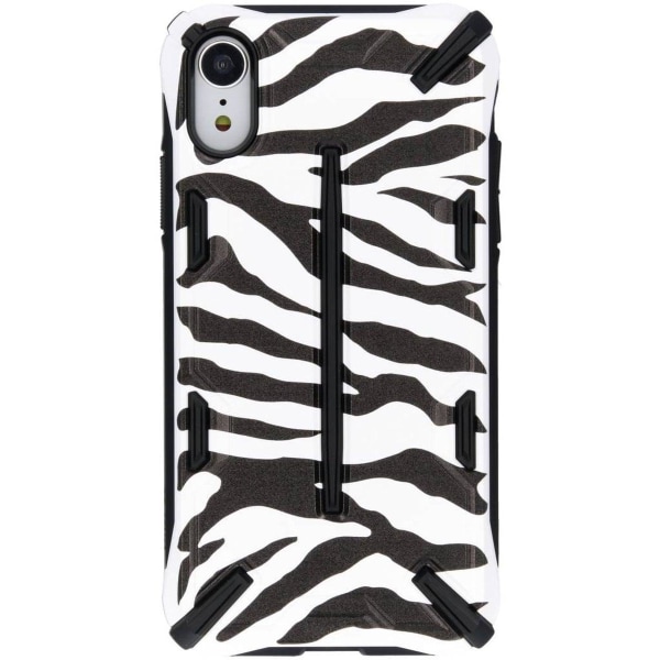 Ringke DUAL X for iPhone XR - Zebra White White