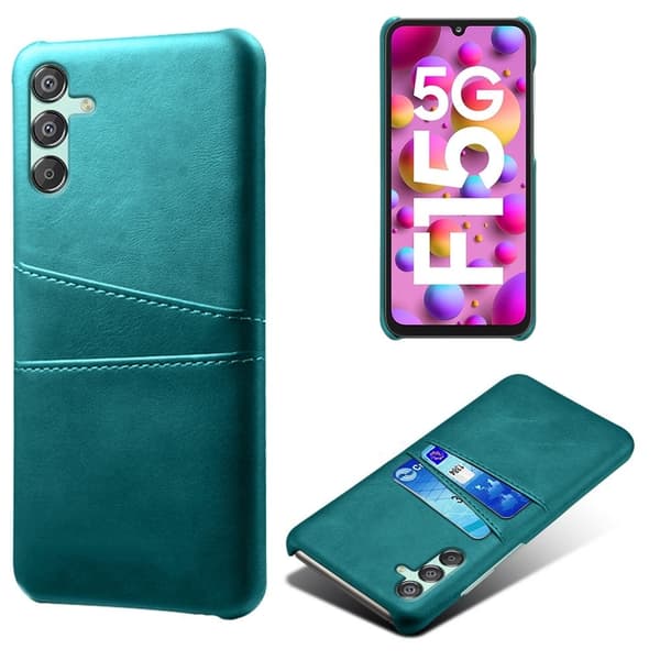 Dual Card Samsung Galaxy M15 cover - Grøn Green