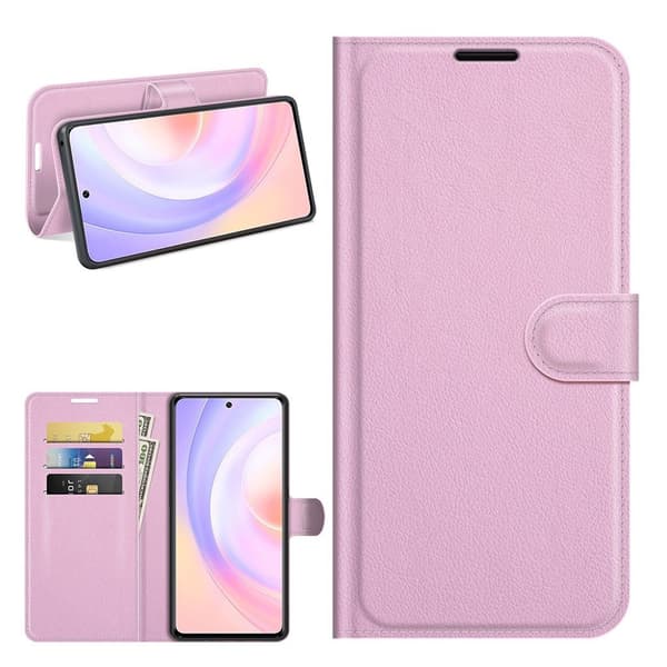 Classic Honor 50 SE flip etui - Rosa Pink