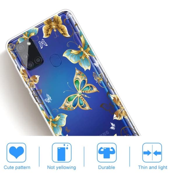 Deco Samsung Galaxy M51 cover - Guld Gold