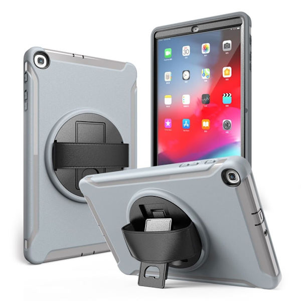 Galaxy Tab A 10,1 (2019) 360 dreibar hybrid - grått Silver grey