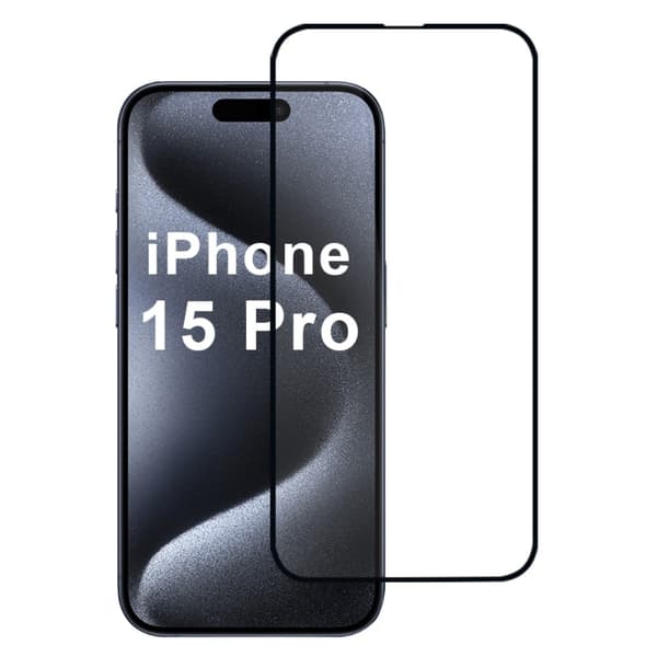 iPhone 15 Pro Ultra klar skærmbeskytter Transparent