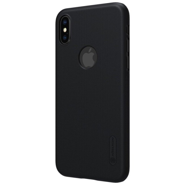 NILLKIN iPhone X eleganttinen suojakuori - Musta Black