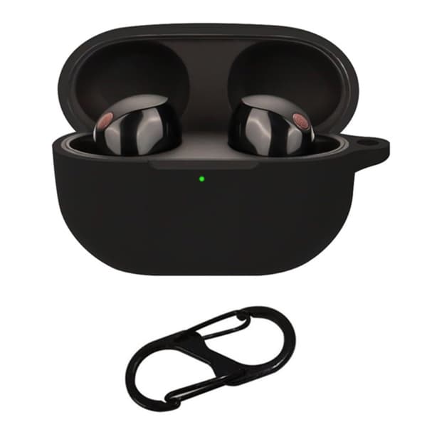 Sony WF-1000XM5 silikonihylsy - Musta Black