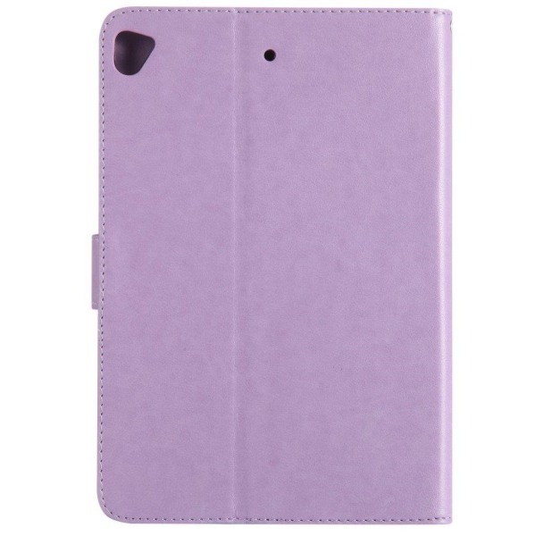 iPad Mini (2019) flower pattern leather case - Purple Purple