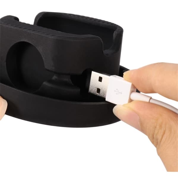 AirPods / Apple Watch ladestasjon og oppbevaringspose Black