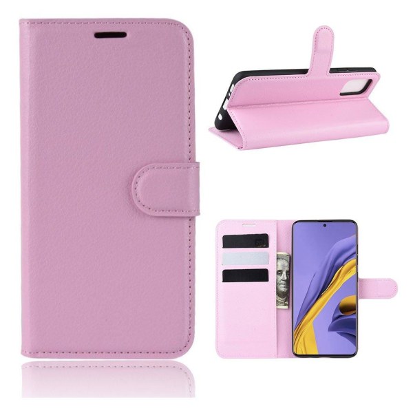 Classic Samsung Galaxy A51 etui – Lyserød Pink