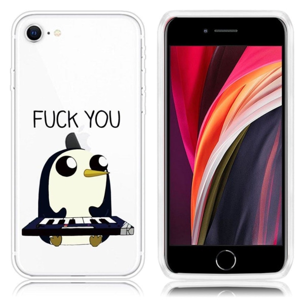 Deco iPhone SE 2020 cover - Flerfarvet Multicolor