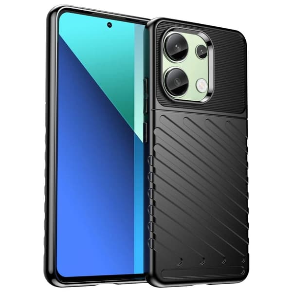 Thunder Xiaomi Redmi Note 13 4G skal - Svart Svart