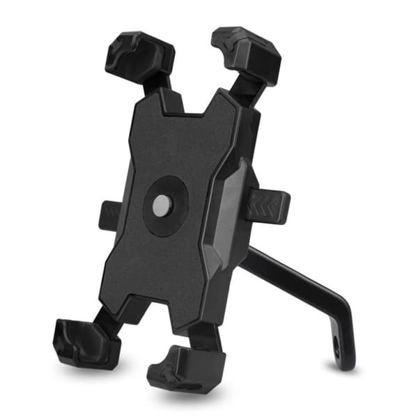 Universal BG-116 telefonholder til cykel/motorcykel - Bakspejl / Sort Black