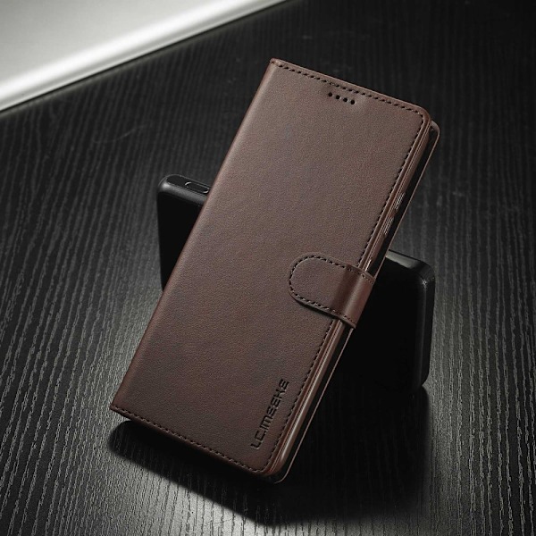 LC.Imeeke läder Samsung Galaxy A03 fodral - Brun Brun