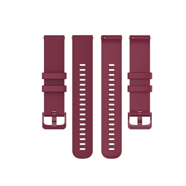 Garmin Vivoactive 3 / 3 Music / Venu silikoninen ranneke - Viininpunainen Red