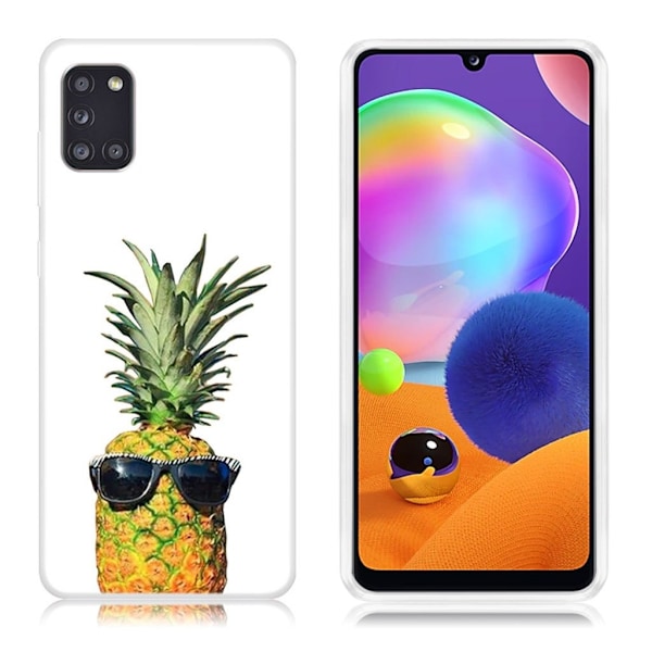 Deco Samsung Galaxy A31 skal - Ananas Gul