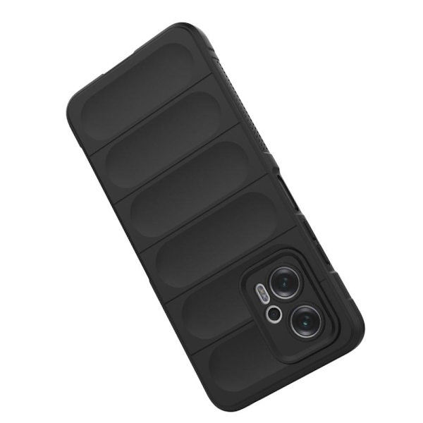 Mjukt greppformat Xiaomi Redmi Note 11T Pro Plus / Xiaomi Redmi Note 11T Pro / Xiaomi Poco X4 GT skal - Svart Svart