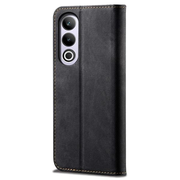 Jeans OnePlus Ace 3V flip etui - Svart Black