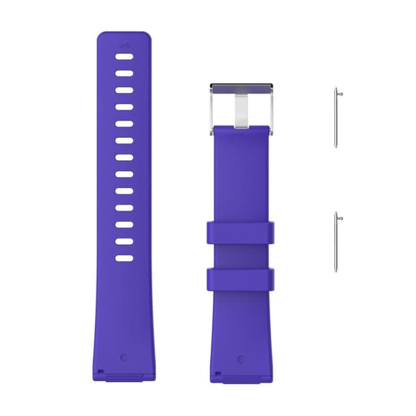 Trendikäs vaihtoranneke Fitbit Versa-kellolle - Violetti Purple