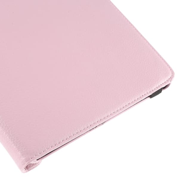 Jessen Samsung Galaxy Tab A 9.7 Läderfodral med Roterbart Stativ - Rosa Rosa