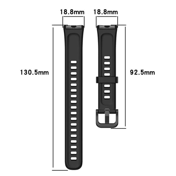 Huawei Band 8 silikonrem - Gul Yellow