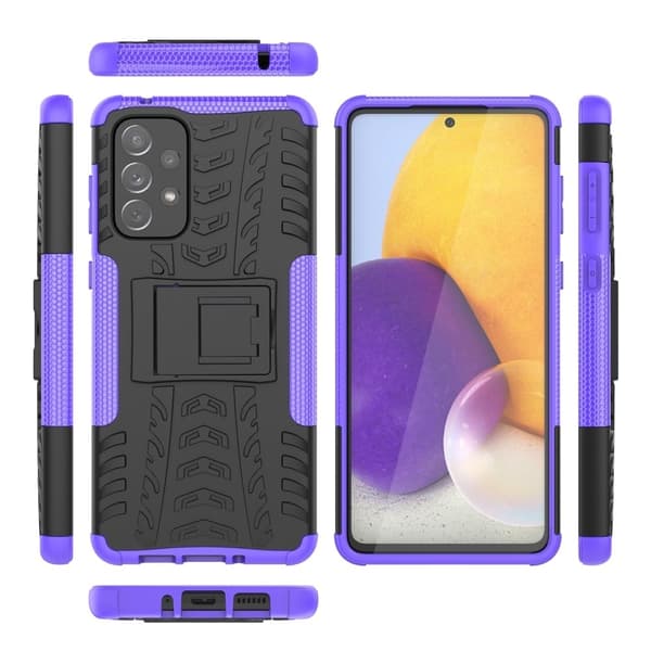 Offroad Samsung Galaxy A73 kotelot - Violetti Purple