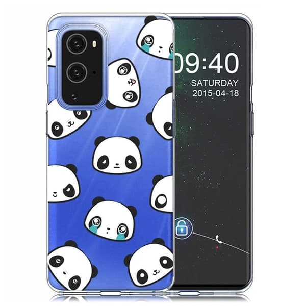 Deco OnePlus 9 Pro kotelot - Pandat Itkevät White