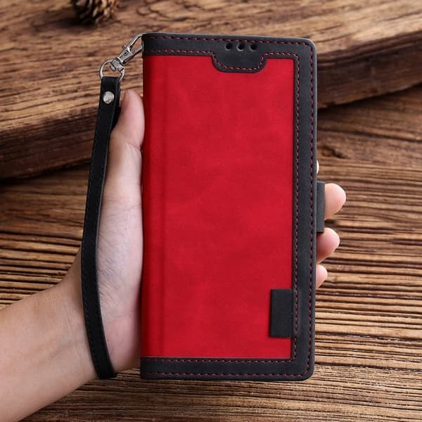 Surburbian Samsung Galaxy S21 Ultra flip etui - rød Red