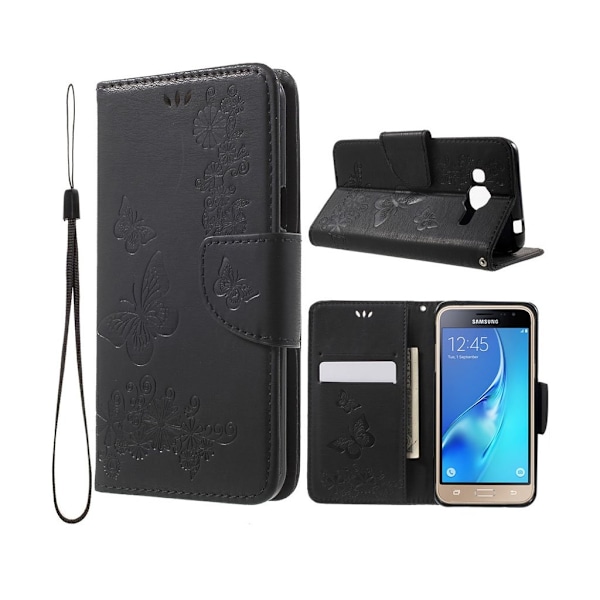 Moberg Samsung Galaxy J3 (2016) Fodral - Svart Svart