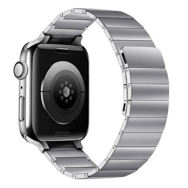 Apple Watch Series 8 (41mm) stainless steel watch strap - Silver Silver grey
