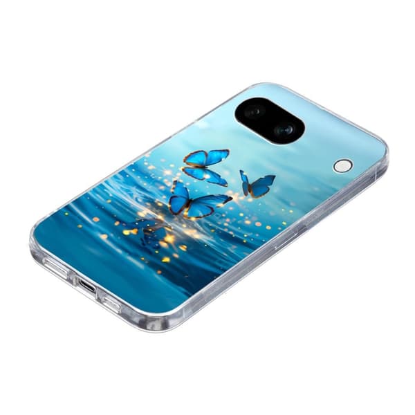 Vibe Google Pixel 9a -kansi - Sininen Perhonen Blue