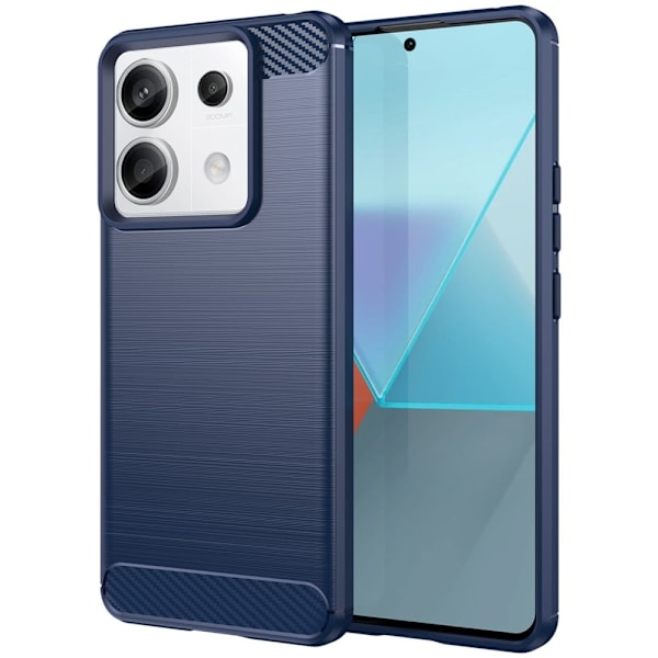 Carbon Flex Xiaomi Redmi Note 13 Pro 5G  deksel - Blå Blue
