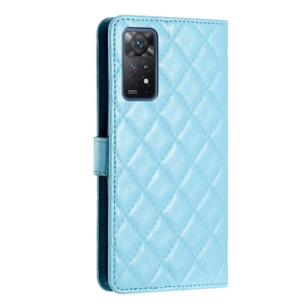 Funktionelt rombe etui med pung Blue