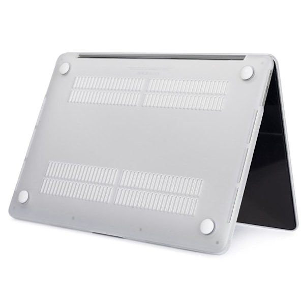 MacBook Pro 13 M2 (A2338, 2022) / (A2251, A2289, 2020) / (Kosketusnäyttöpalkki) (A1705, A1989, A2159) / (ilman kosketusnäyttöpalkkia) (A1708) matta su Transparent