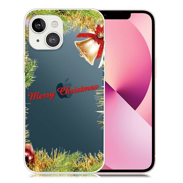Joulu iPhone 13 Mini tapauksessa - Kello Multicolor