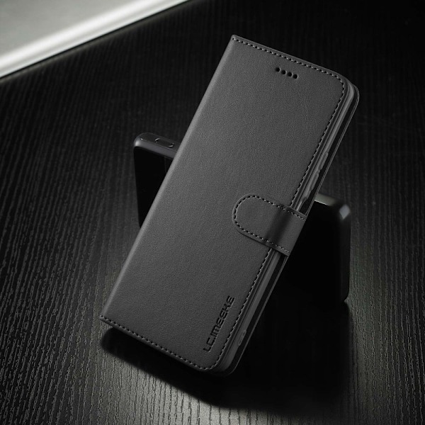 LC.IMEEKE Xiaomi 12 Pro flip case - Musta Black