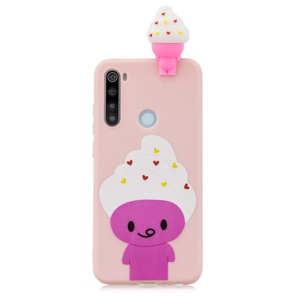 Cute 3D Samsung Galaxy A21 kuoret - Lasimies Pink