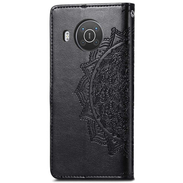 Mandala Nokia X10 / X20 Flip Etui - Sort Black
