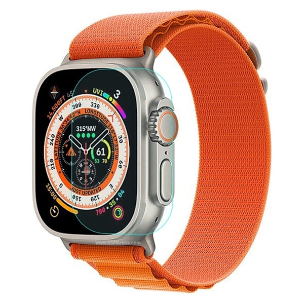 Apple Watch Ultra skærmbeskyttelse Transparent