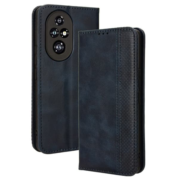 Bofink Vintage Honor 200 Pro lærveske - Blå Blue