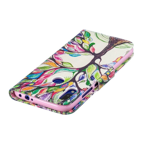 Wonderland Xiaomi Redmi Note 7 / Note 7S etui – Farvet Træ Multicolor
