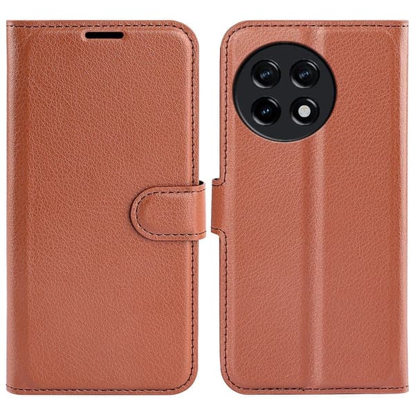Classic OnePlus 11R / Ace 2 Läppäkotelo - Ruskea Brown